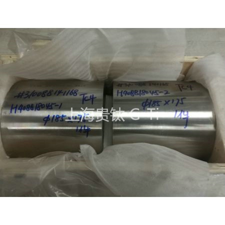 Titanium alloy rod
